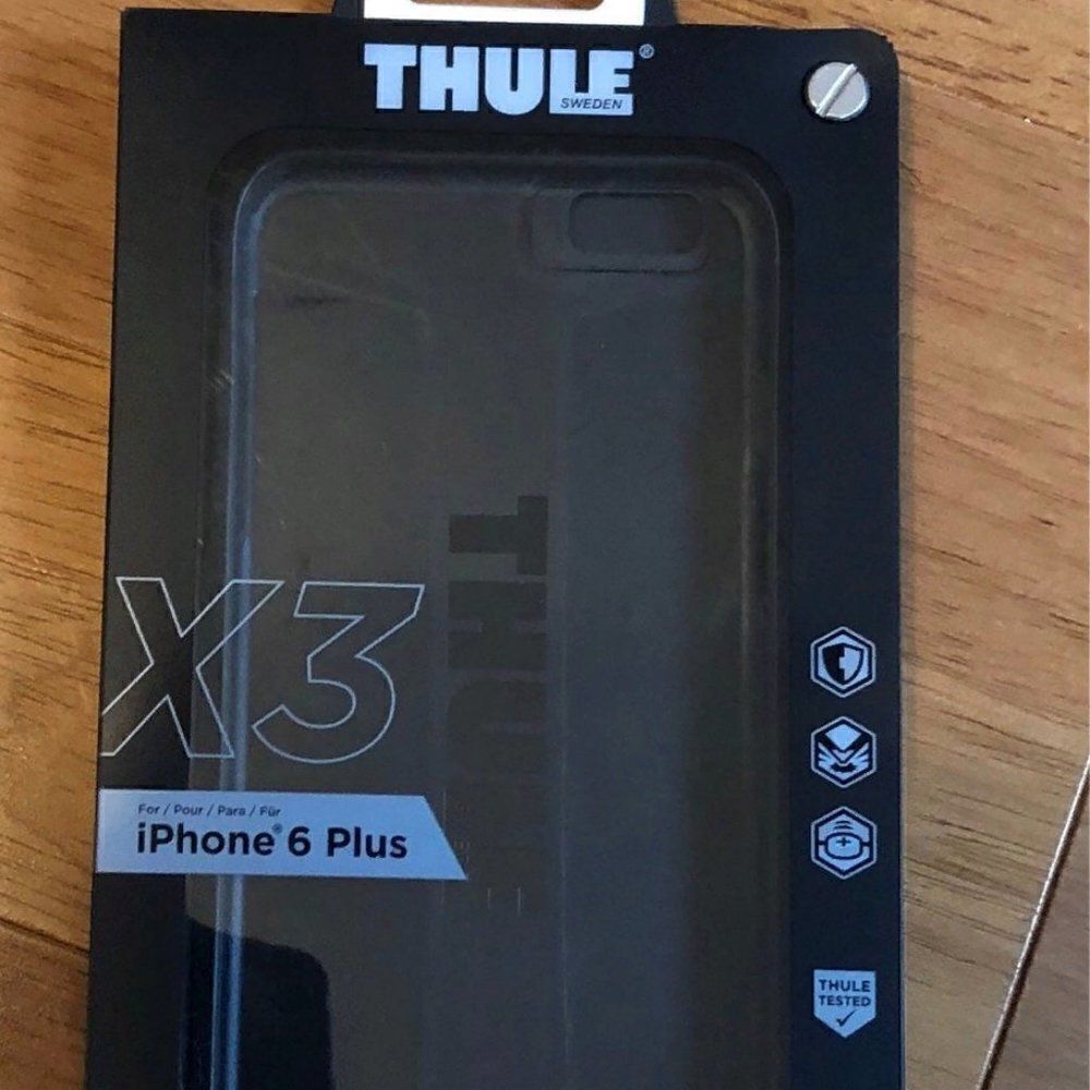 Iphone 6 Plus Thule Atmos X3 Slim Case Black New
